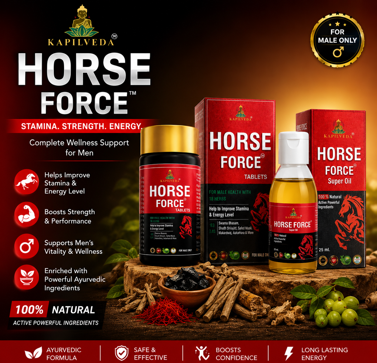 Horse Force Benefits
